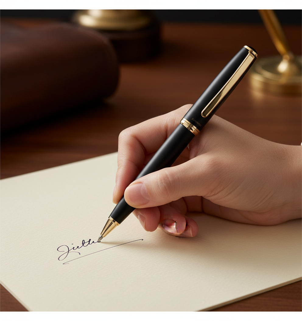Join Black - Close-up Writing