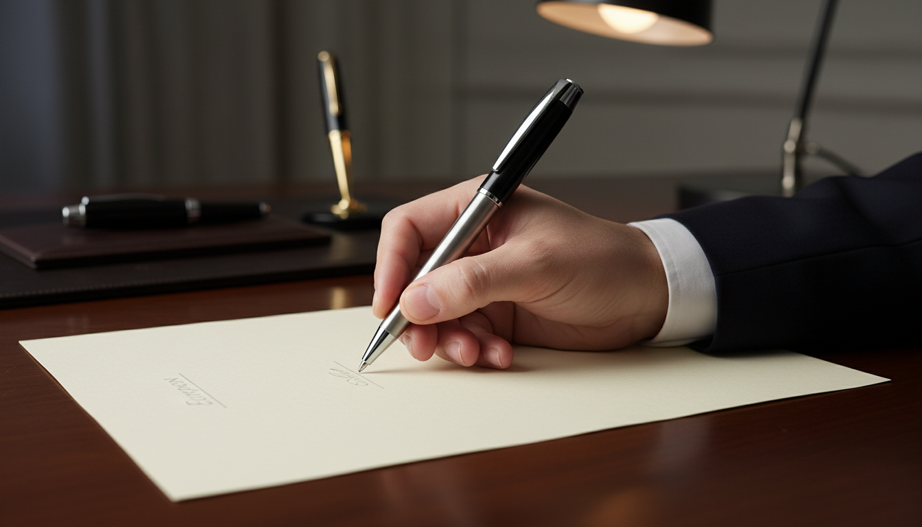 Smart Black - Hand Writing